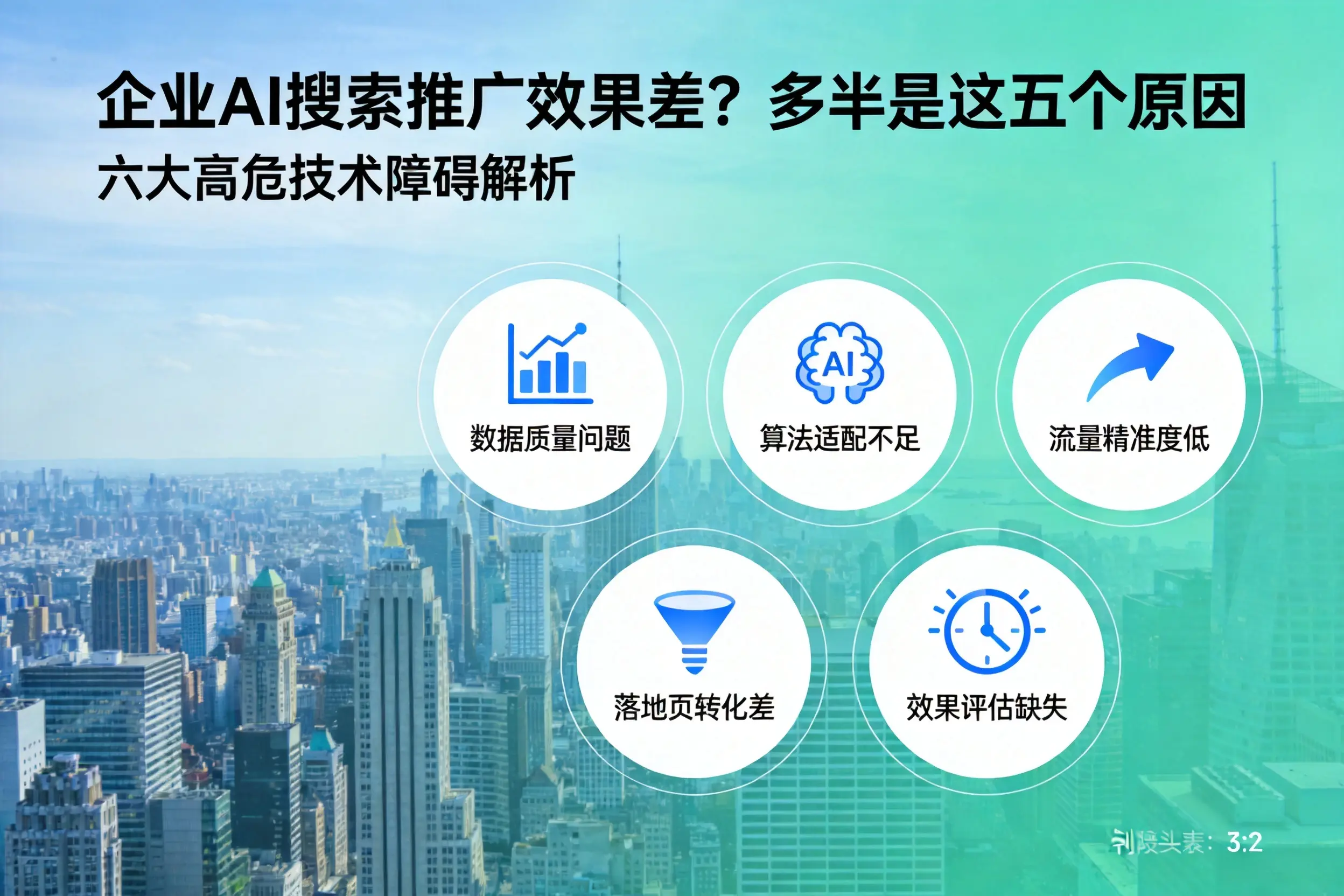 吴川企业AI搜索推广效果差?多半是这五个原因